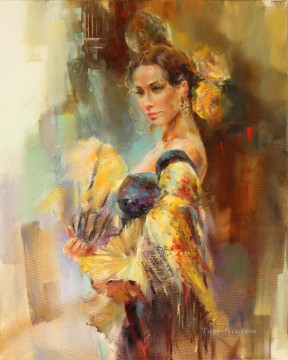  beautiful - Beautiful Girl Dancer AR 07 Impressionist